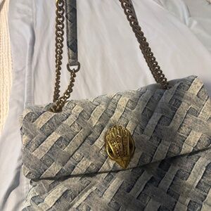 Kurt Geiger denim bag large